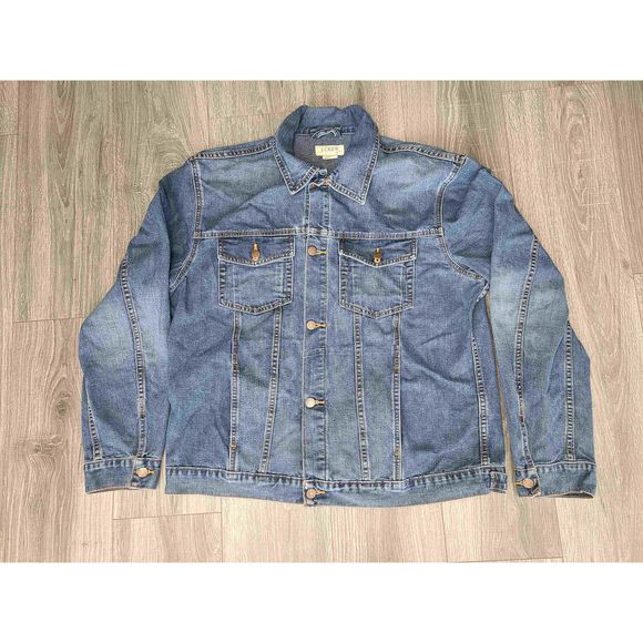 J.Crew Other - Vintage JCREW jeans jacket men's size XL